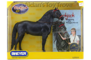 Breyer 1288 Black Jack and Book Set