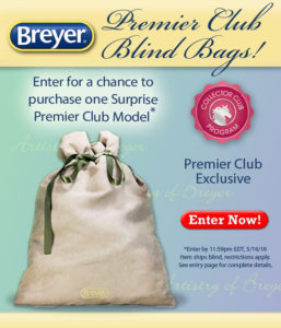 Breyer Premier Club Blind Bag 2016