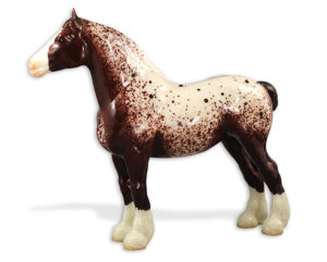 Breyer Collector's Club Test Color Clydedale Mare