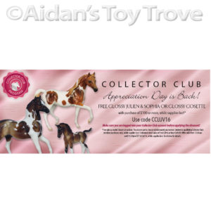 Breyer Glossy Julian and Sophia