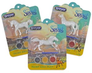 Breyer 9258 Spirit Paint and Play 3 Piece Assortment