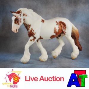 Breyer Chestnut Pinto Shannondell BreyerFest 2017 Live Auction Lot